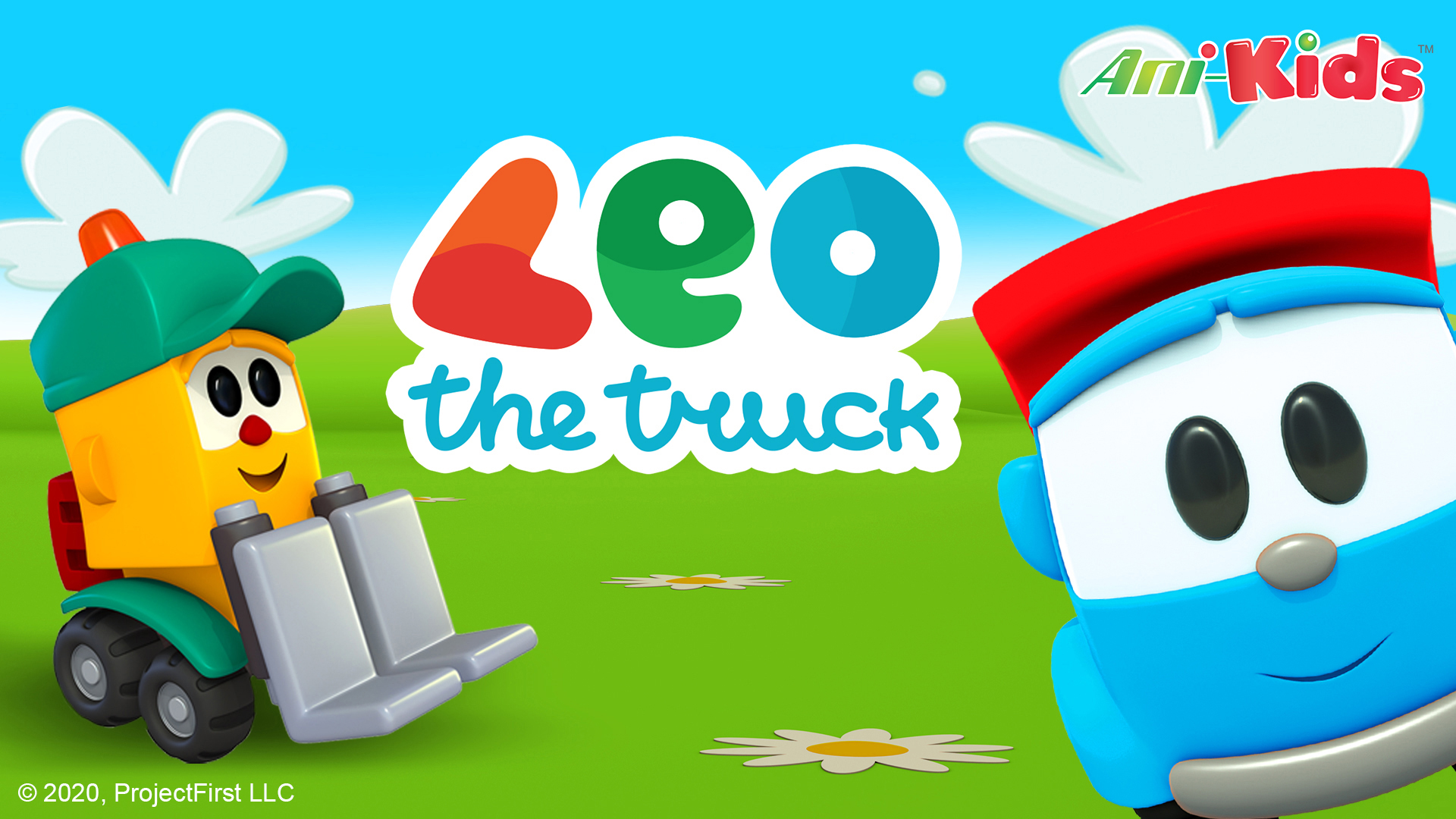 Leo the truck cartoon. A new house for Lea the truck. Car cartoons for  kids. 