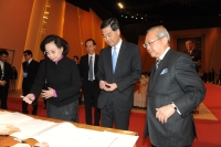 The Chief Executive of Hong Kong S.A.R., Mr C Y Leung and Mrs Regina Leung<br />