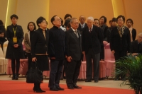 Former Chief Executive of Hong Kong S.A.R. Mr Donald Tsang and Mrs Selina Tsang<br />