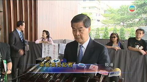 梁振英︰明日交代政府架構重組想法