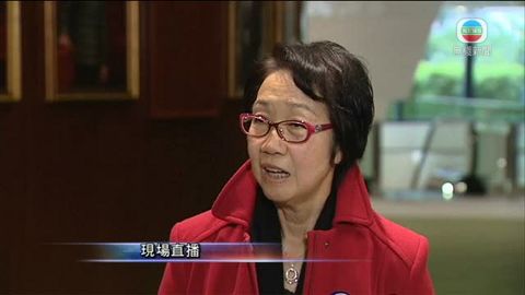 陳婉嫻︰政府不改長者津貼方案不會支持
