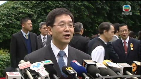 林瑞麟接受大紫荊勳章指無意擔任公職