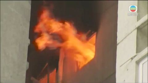 海怡半島四級火火勢受控  1名消防員不適