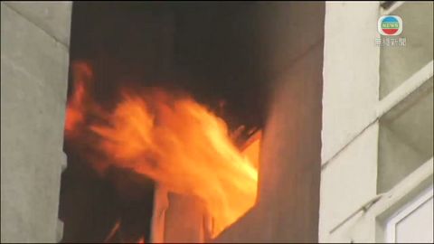 海怡半島四級火 消防指大廈水壓不夠 海怡半島四級火 消防指大廈水壓不夠