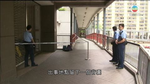 荃灣西樓角街兩人墮橋傷