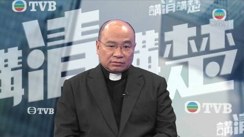 楊鳴章指助佔中參加者如同耶穌關心罪人