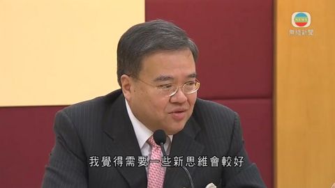 胡定旭被問及醫管局去留指應有新思維