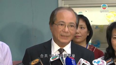 吳克儉稱北區幼稚園學額供應足夠