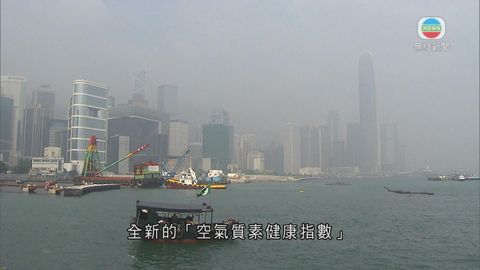 環保署今起試行「空氣質素健康指數」