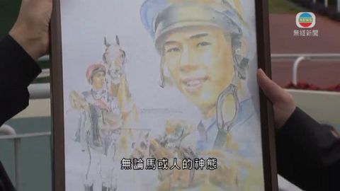 有特約畫師逢賽馬入馬場繪畫 有特約畫師逢賽馬入馬場繪畫