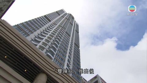 政府稱雙辣招推出一年多 有助樓市放緩 政府稱雙辣招推出一年多 有助樓市放緩
