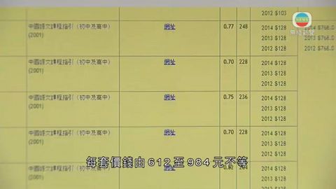 教育局公布新學年中小學適用書目表