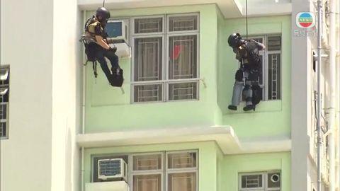 啟晴邨槍擊案 警方指疑兇疑吞槍自殺