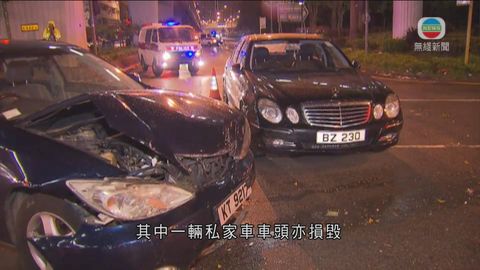 葵涌及旺角發生車禍共一死六傷