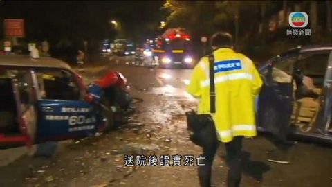 葵涌及旺角發生車禍共一死六傷