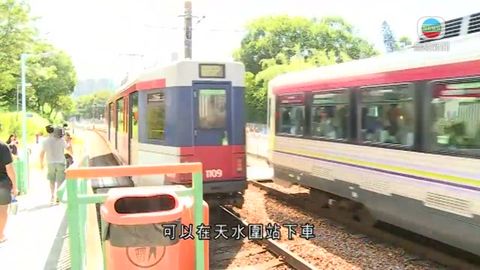 輕鐵月底起延長服務時間至凌晨一點許 輕鐵月底起延長服務時間至凌晨一點許