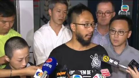 曾健超稱向警方及涉事警員採取法律行動