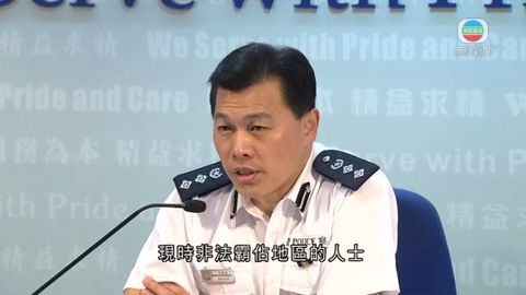 許鎮德籲愛惜香港 冀佔領者盡早離開