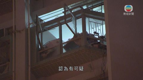 消防、警指氣爆有可疑 死者或開氣喉自殺 消防、警指氣爆有可疑 死者或開氣喉自殺