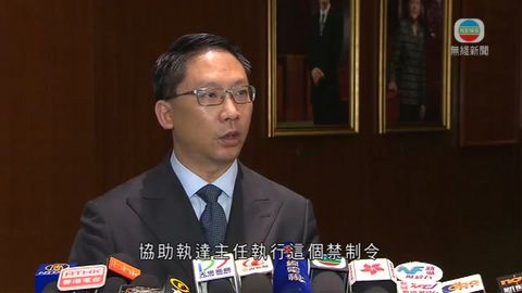 議員質疑警藉機清場 袁國強:有權執法 議員質疑警藉機清場 袁國強:有權執法