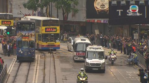 銅鑼灣清理行動完成 怡和街一帶道路重開