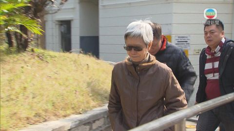 許仕仁妻子羅美美抵赤柱監獄探監