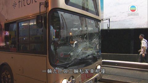將軍澳隧道、東隧發生交通意外 多人輕傷