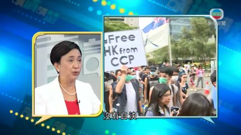 劉慧卿：關注港人權益 惟不同意港獨主張 