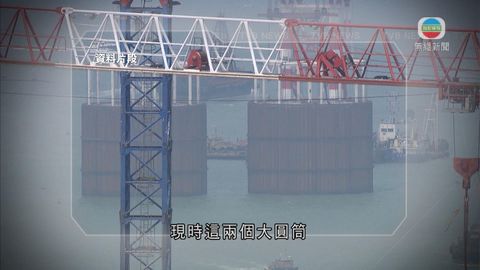 港珠澳大橋人工島鋼圓筒移位 不影響安全 港珠澳大橋人工島鋼圓筒移位 不影響安全