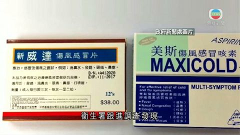 成份未經註冊 歐化藥業再有兩款藥物須回收