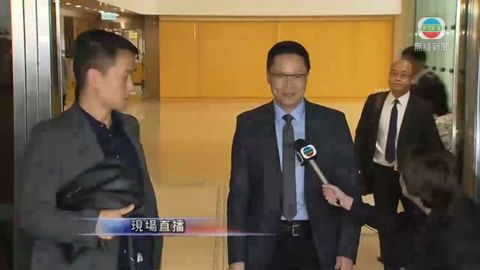 [現場]陳志雲再提訊後離開法院 未回應提問