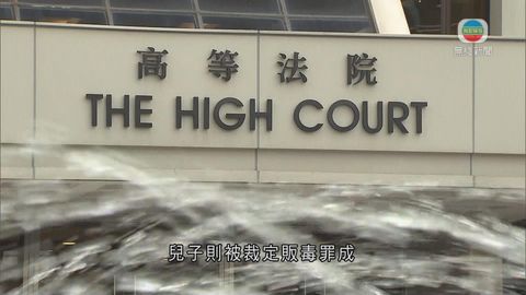 父子被控販毒及藏毒罪 同被判入獄六年