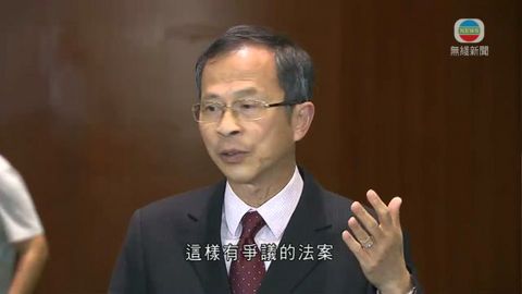 泛民批主席不應遊說 曾鈺成:立會向市民負責 泛民批主席不應遊說 曾鈺成:立會向市民負責