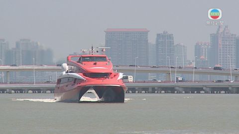 屯門來往澳門客運渡輪航線 周四復航