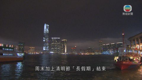 天氣持續不穩 料周三後降雨機會達40%以上 天氣持續不穩 料周三後降雨機會達40%以上