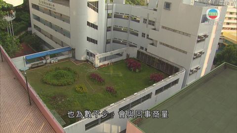 吳克儉將促中小學檢視校內天台綠化工程