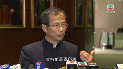 曾鈺成指許家屯有能力 擅長與各界溝通