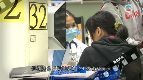 醫管局九龍中聯網 本年度增聘逾200醫護人員