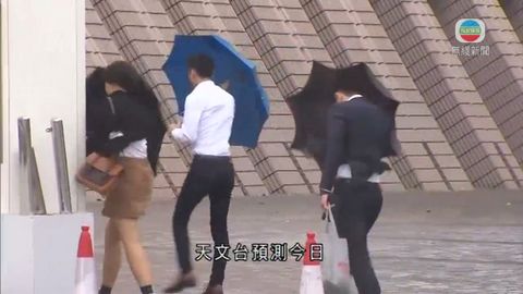 天文台擬發出強烈季候風信號 取代三號強風信號 