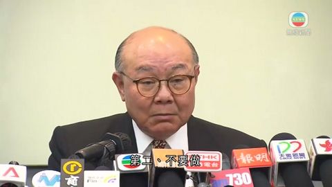 胡國興指參選特首為個人意願 無主動接觸中央