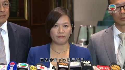 梁美芬:根據法庭判決 或有其他議員宣誓亦有問題 梁美芬:根據法庭判決 或有其他議員宣誓亦有問題