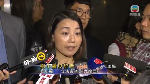 劉小麗：對政府入稟司法覆核宣誓有心理準備