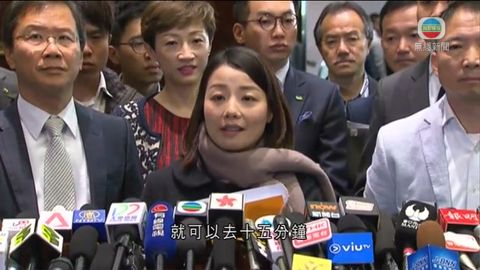 劉小麗對梁君彥裁決表失望 質疑議會無公正討論