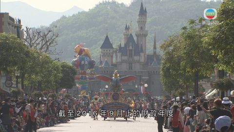 香港迪士尼樂園虧損擴大 上年度虧蝕增至1.7億元