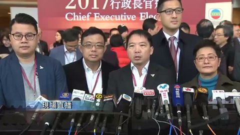 [現場]胡志偉：籲全部選委為香港價值投一票