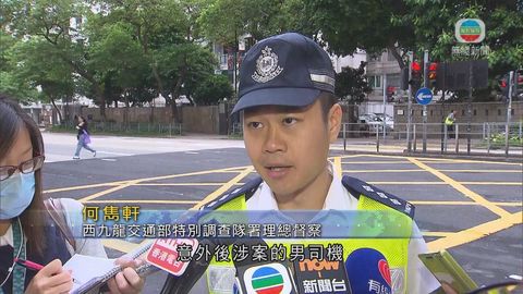 六旬翁九龍城遭的士撞斃 警尋涉案司機