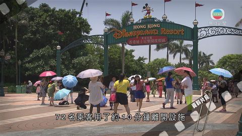 迪士尼樂園灰熊山谷極速礦車 四日內兩度故障