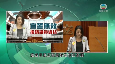 高院判詞:劉小麗行為不符合「實質信念規定」 高院判詞:劉小麗行為不符合「實質信念規定」