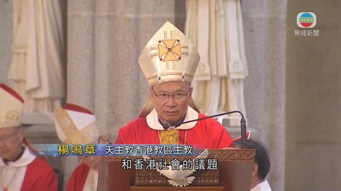 楊鳴章︰教會非政治團體 但會以合適方式作呼籲