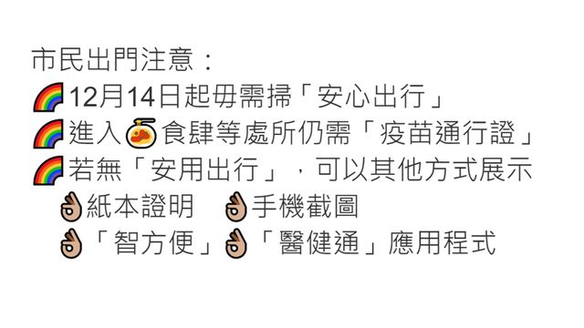 【懶人包】政府最新防疫措施